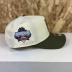 New Era A Frame 9Forty Upside Down Dodgers 40th Chrome/Olive
