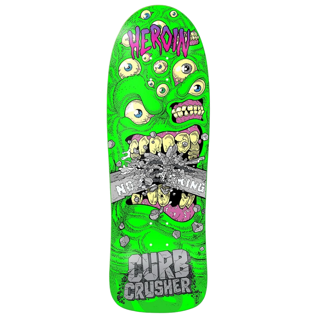 Heroin Curb Crusher Chomp Deck - 10.25