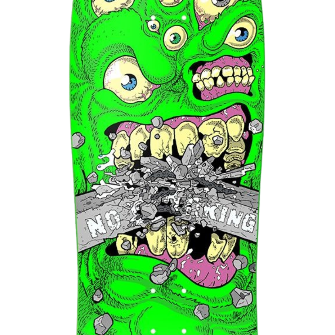 Heroin Curb Crusher Chomp Deck - 10.25