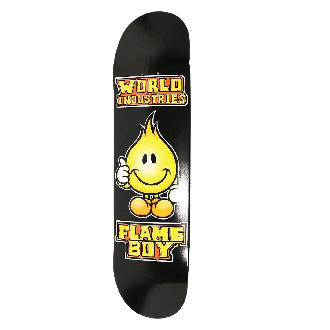 Solid Gold Flame Boy Deck - 8.25