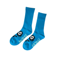 Big Egg Socks - Cyan