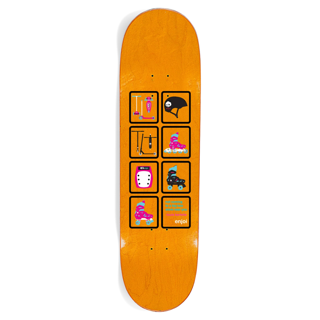 Enjoi Big Box Roller Skates R7 Mint Deck - 8.25