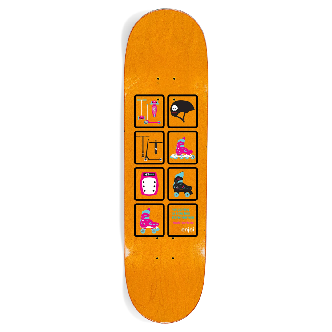 Enjoi Big Box Roller Skates R7 Mint Deck - 8.25