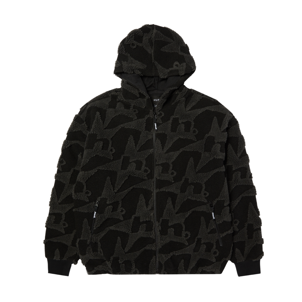 HUF H Star Repeat High Pile Jacket