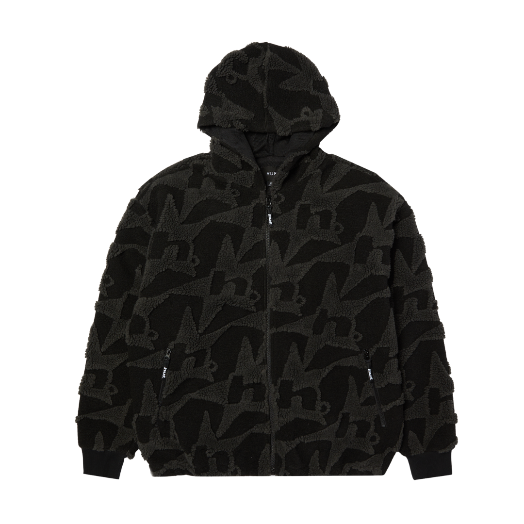 HUF H Star Repeat High Pile Jacket