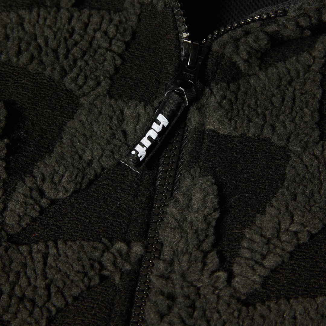 HUF H Star Repeat High Pile Jacket