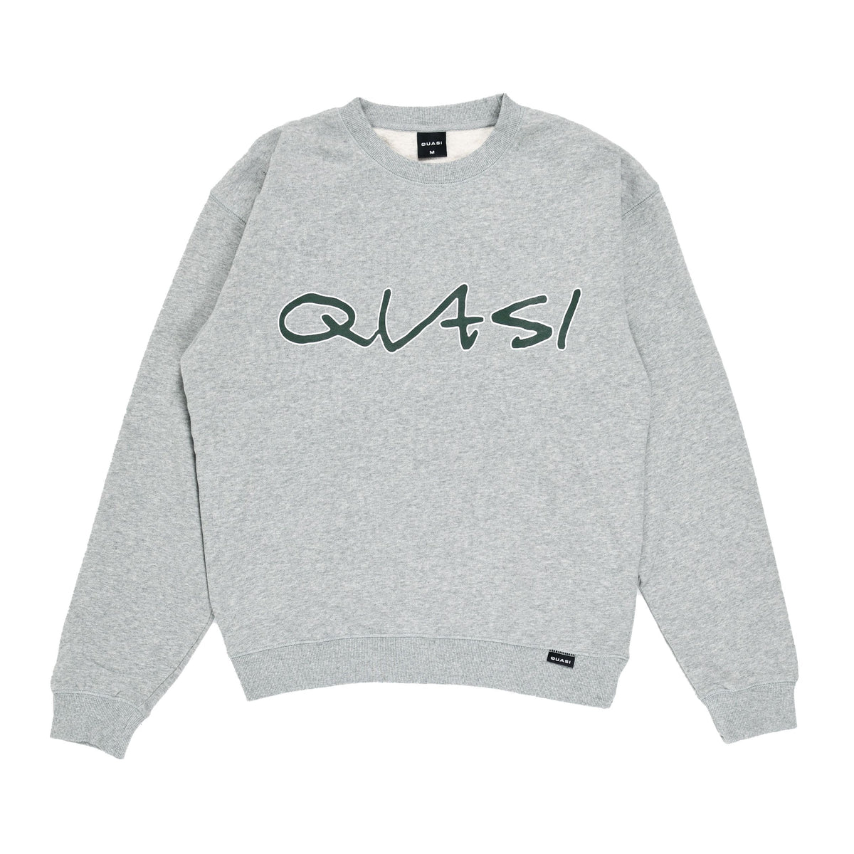 Quasi Sig Crewneck (Heather Grey)