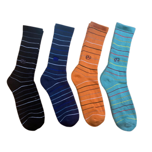 Pharmacy Retro Pin Stripe Socks