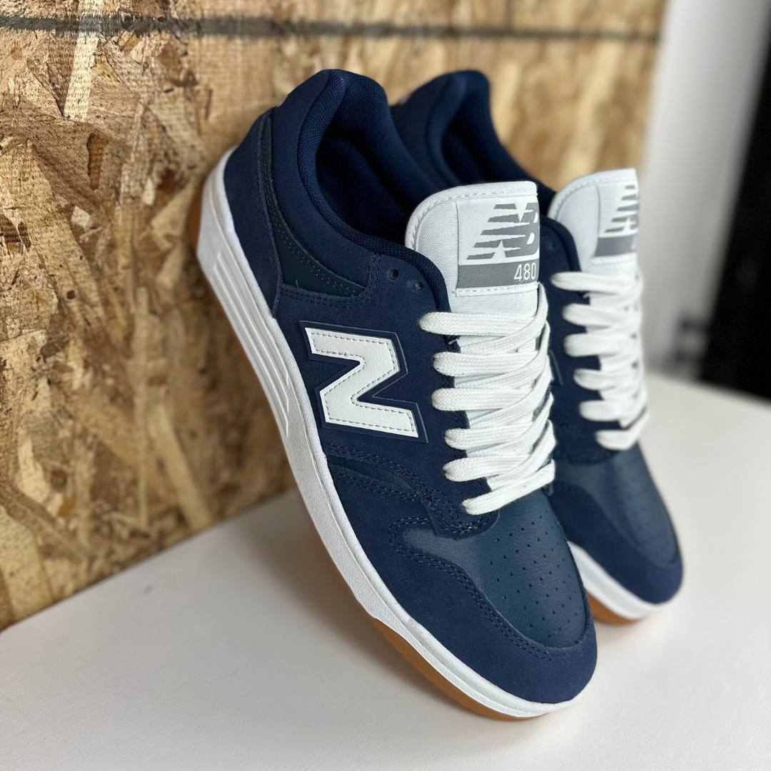 New Balance Numeric NM480 - Navy/White