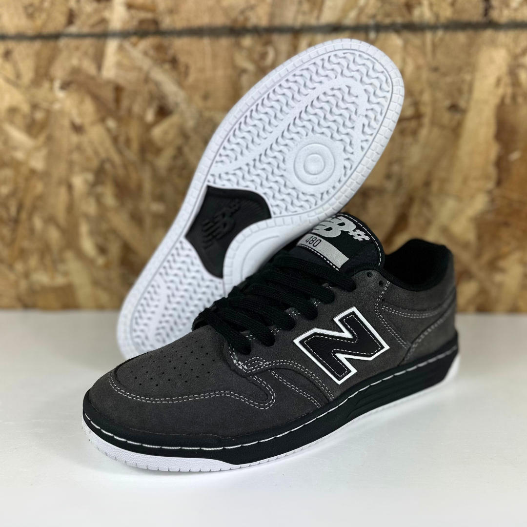 New Balance Numeric NM480 - Charcoal/White