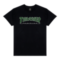 Outlined White Green Tee