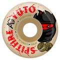Yuto White Formula Four Conical Full Wheel 99D - 54