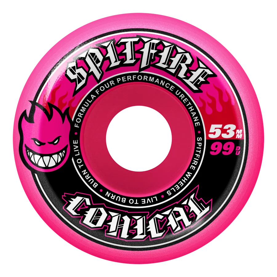 Formula Four Pink Conical Wheels 99D - 53