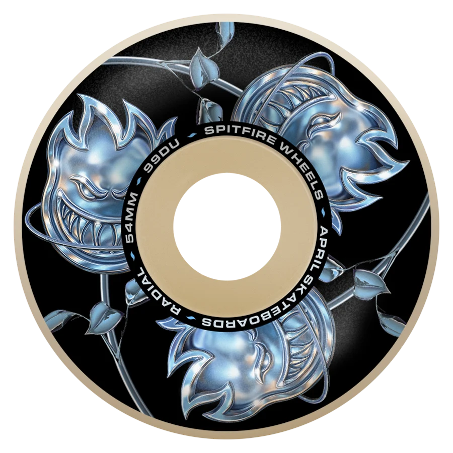 April Big Head Rose Formula Four Radial Wheels - 99D - 54mm