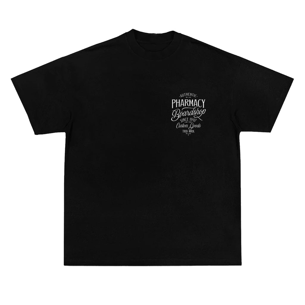 Pharmacy Authentic Tee in Vintage Black, front