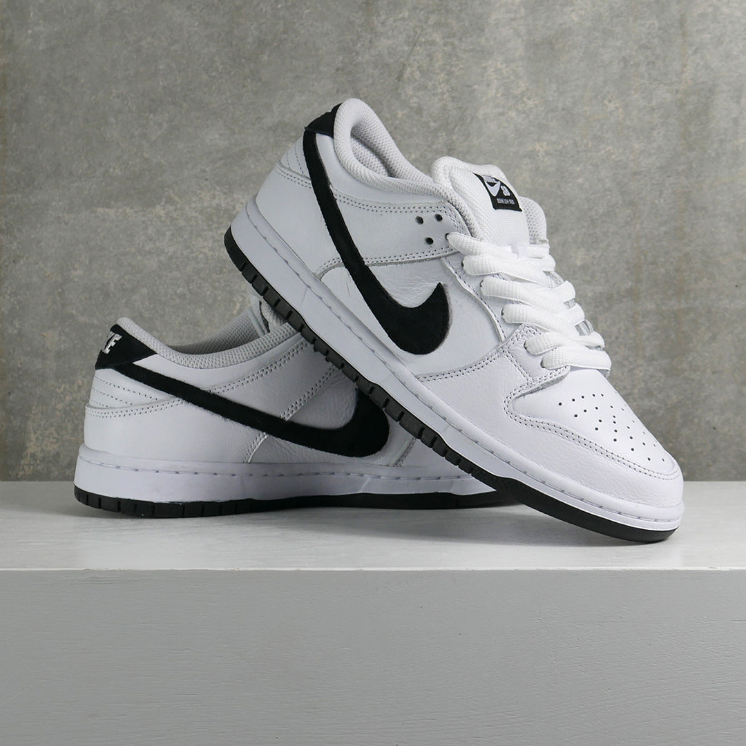 Nike SB Dunk Low Pro - White/Black/White