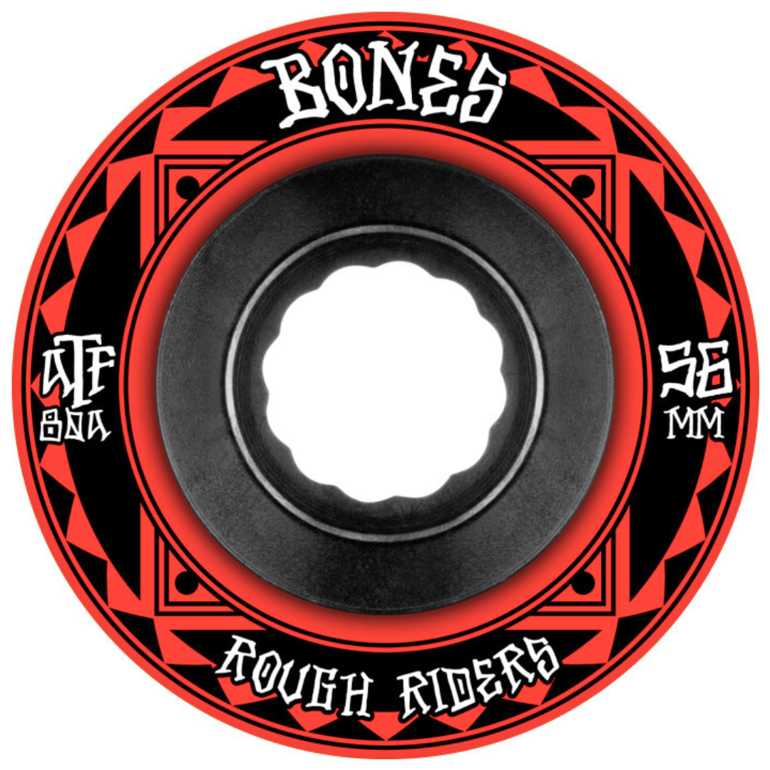 Bones Rough Rider ATF Wheel Red 59mm