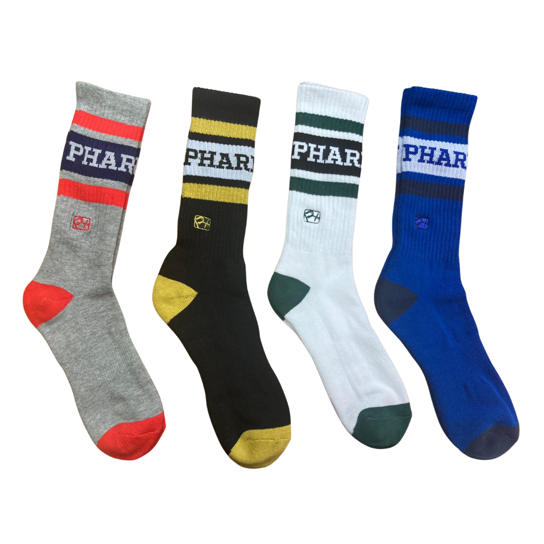 Pharmacy P.E. Stripe Socks