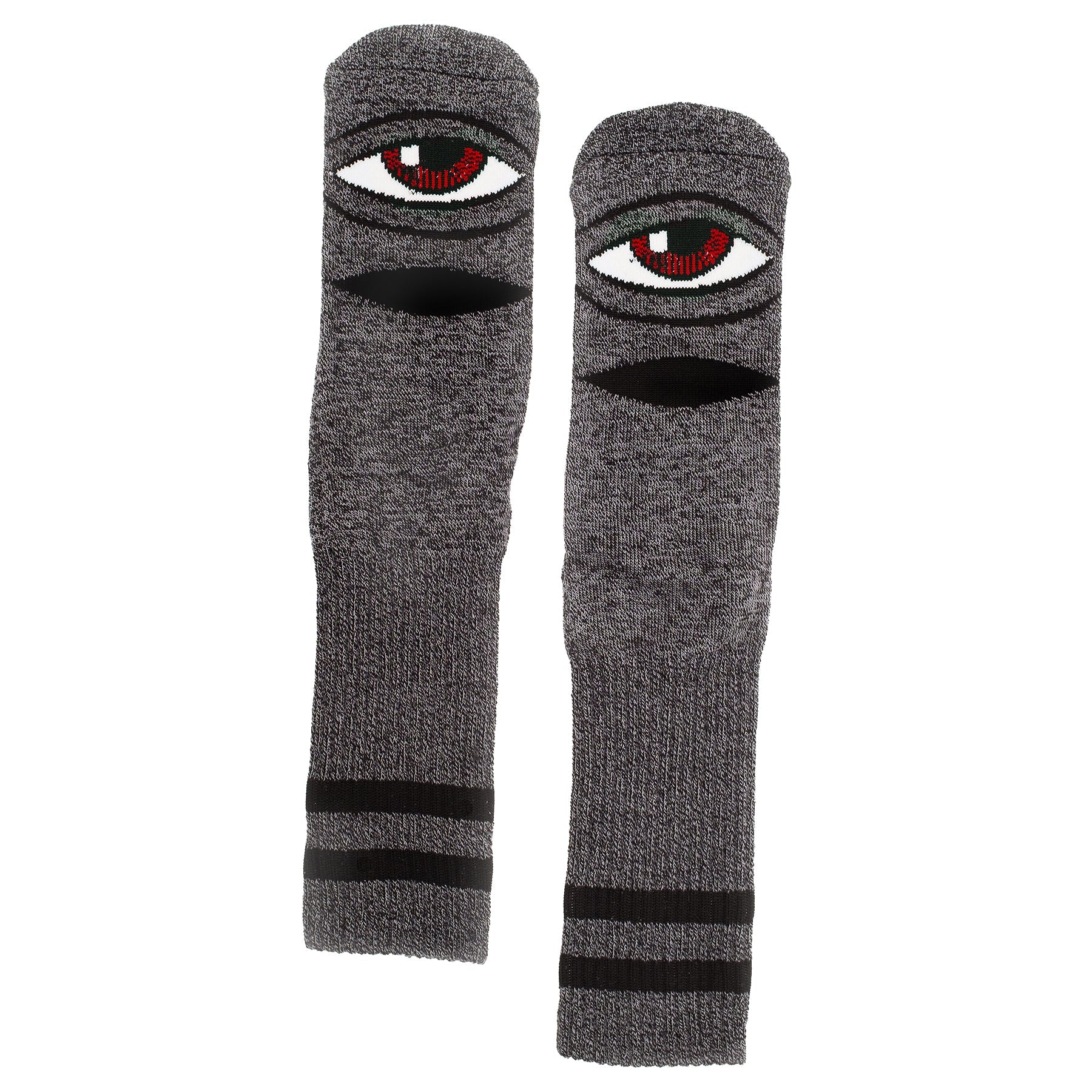 Sect Eye Socks - Heather Black