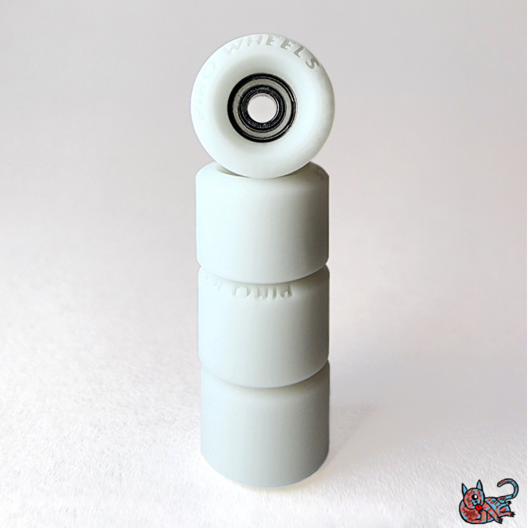 Piro Bowl Mini Fingerboard Wheels White