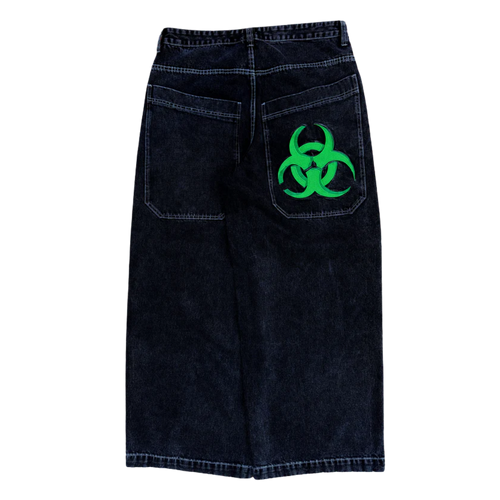 GLOE Wide Leg Denim Pant - Hazard