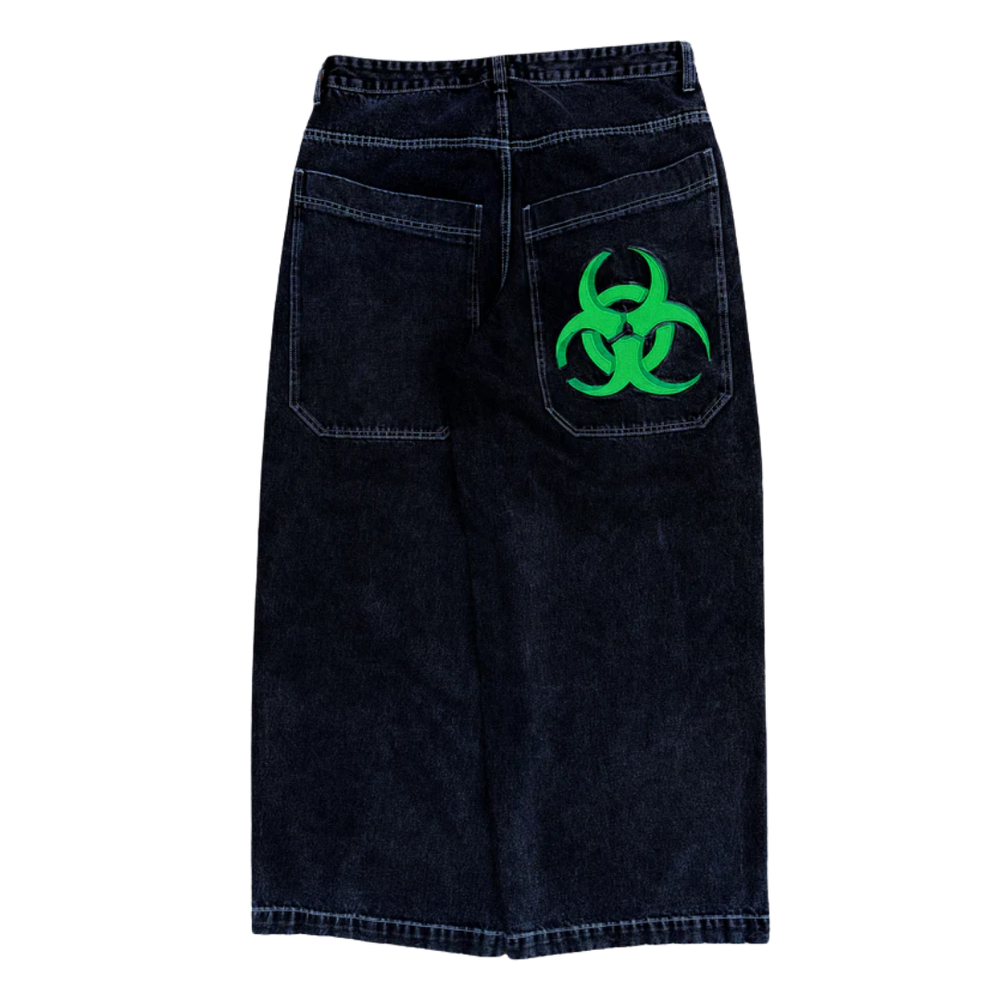 GLOE Wide Leg Denim Pant - Hazard