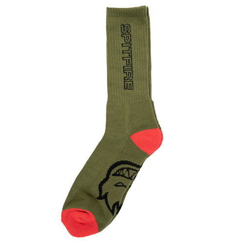 Spitfire Classic '87 Socks 3 pack - Olive/Red/Black