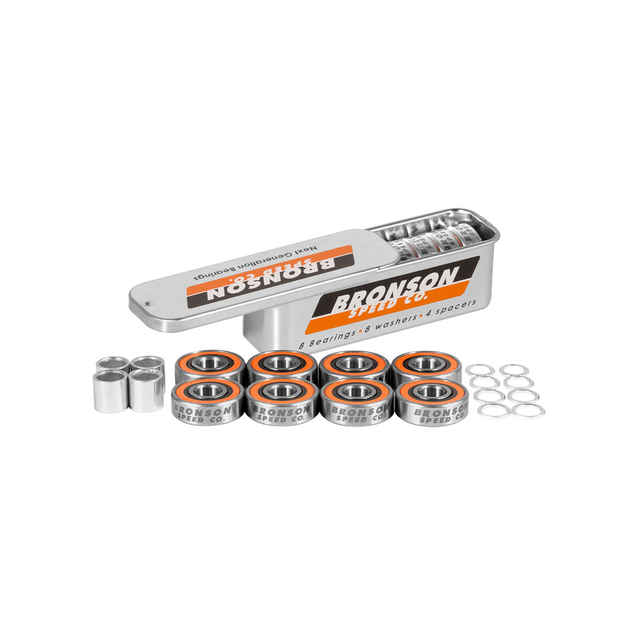 Bronson G3 Bearings 8 Pack