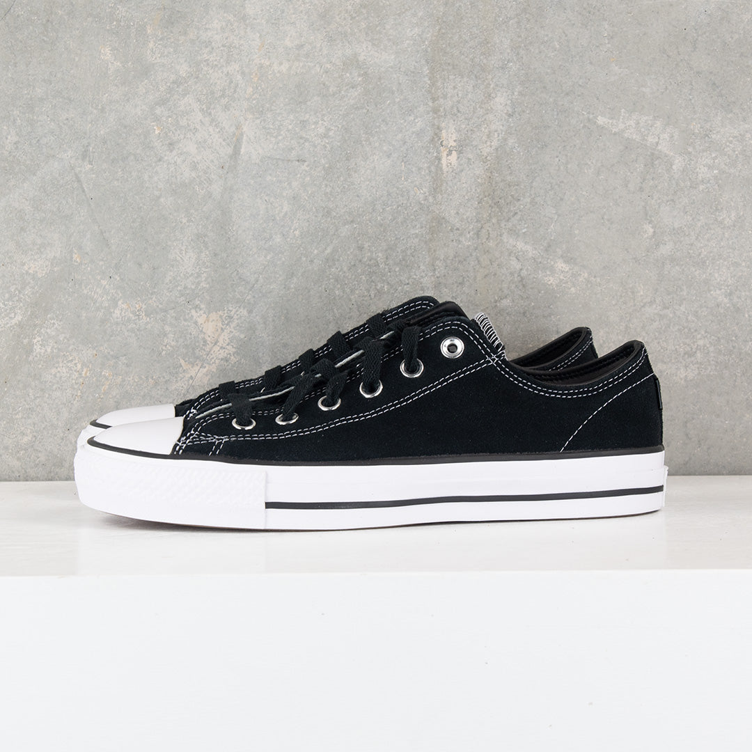 Converse Cons Chuck Taylor All Star Pro Suede (Black/Black/White)