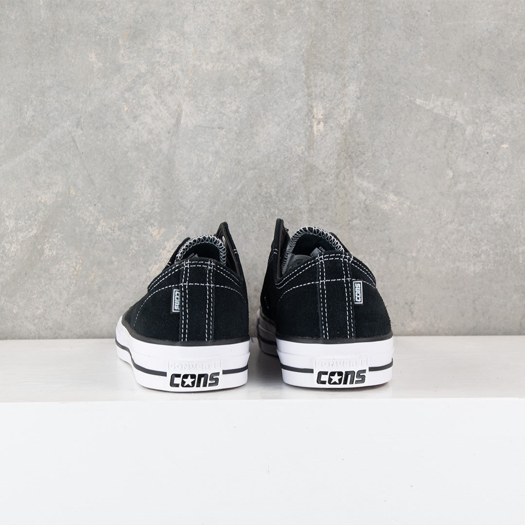 Converse Cons Chuck Taylor All Star Pro Suede (Black/Black/White)