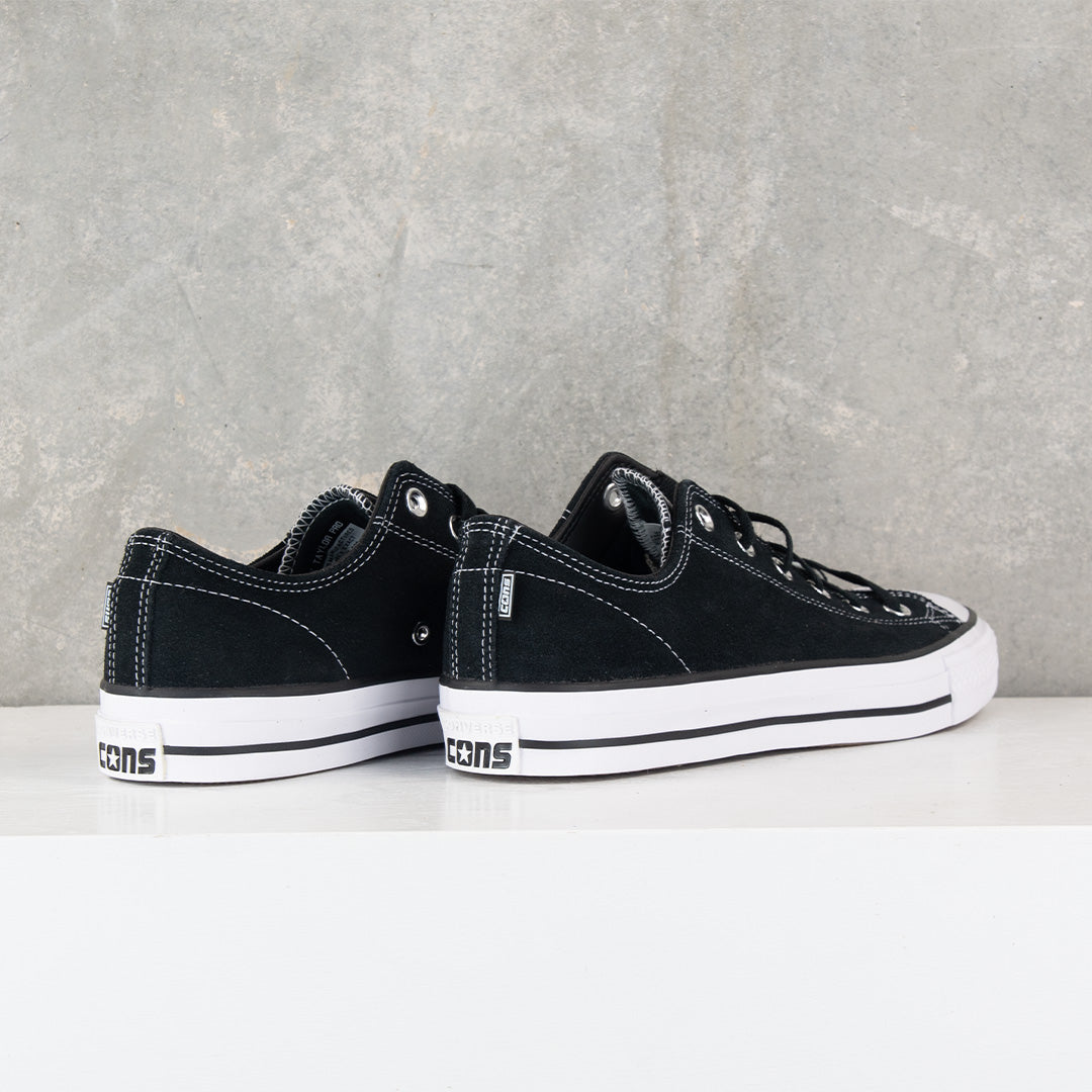 Converse Cons Chuck Taylor All Star Pro Suede (Black/Black/White)