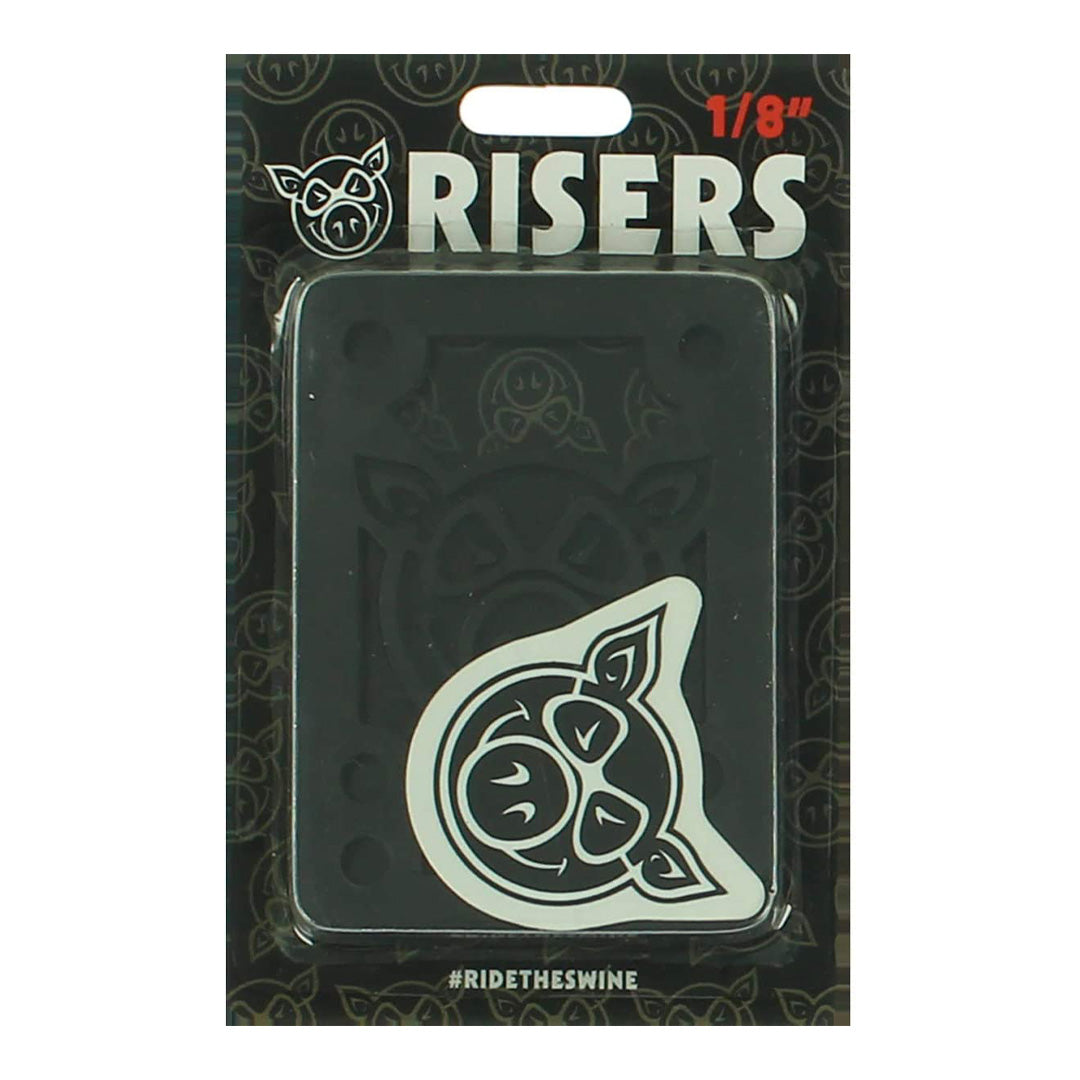 Pig 1/8" Hard Risers Black