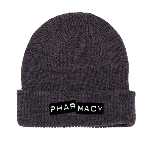 Punch Label Beanie (Charcoal)