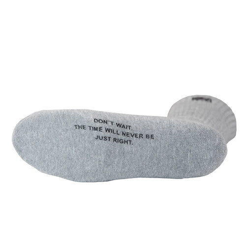 Pharmacy Solid Socks (Grey)