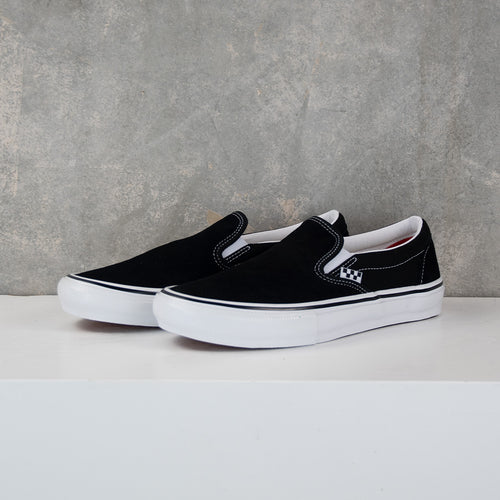 Vans Skate Slip-On (Black/White)