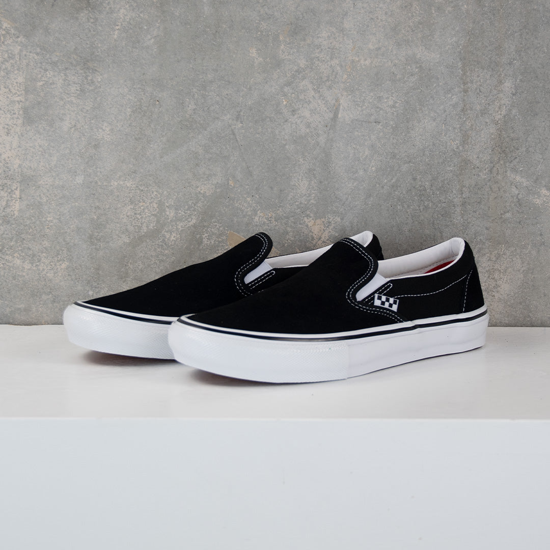 Vans Skate Slip-On (Black/White)