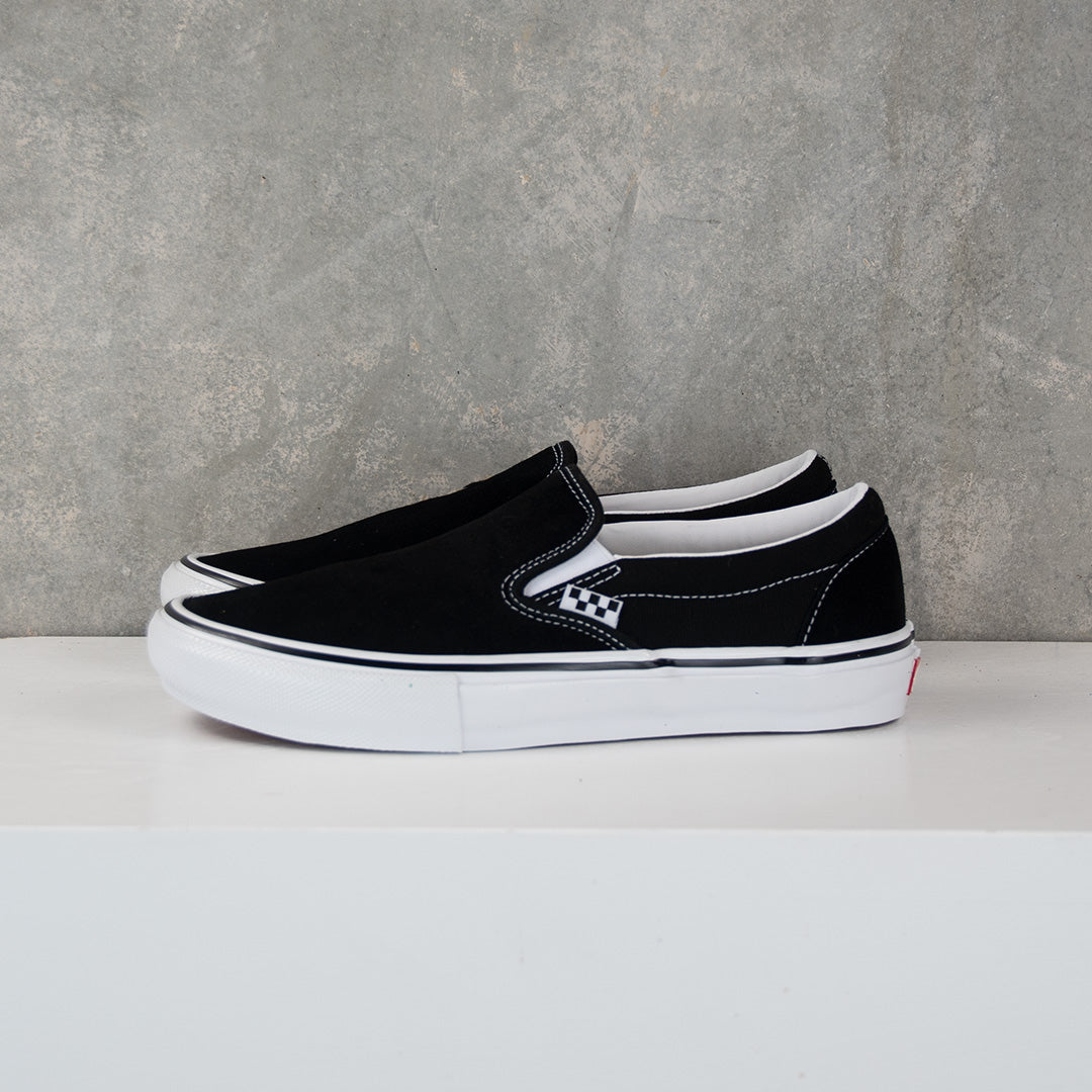 Vans Skate Slip-On (Black/White)