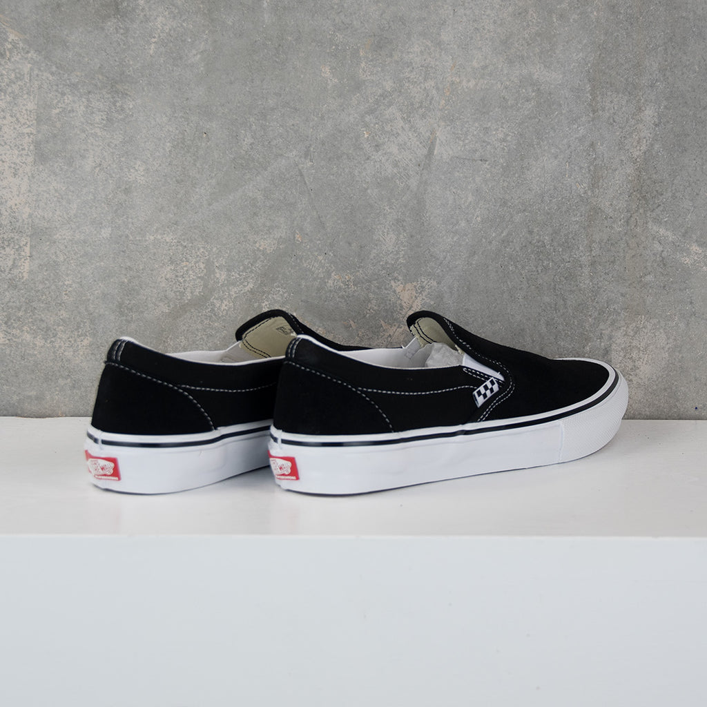 Vans Skate Slip-On (Black/White)