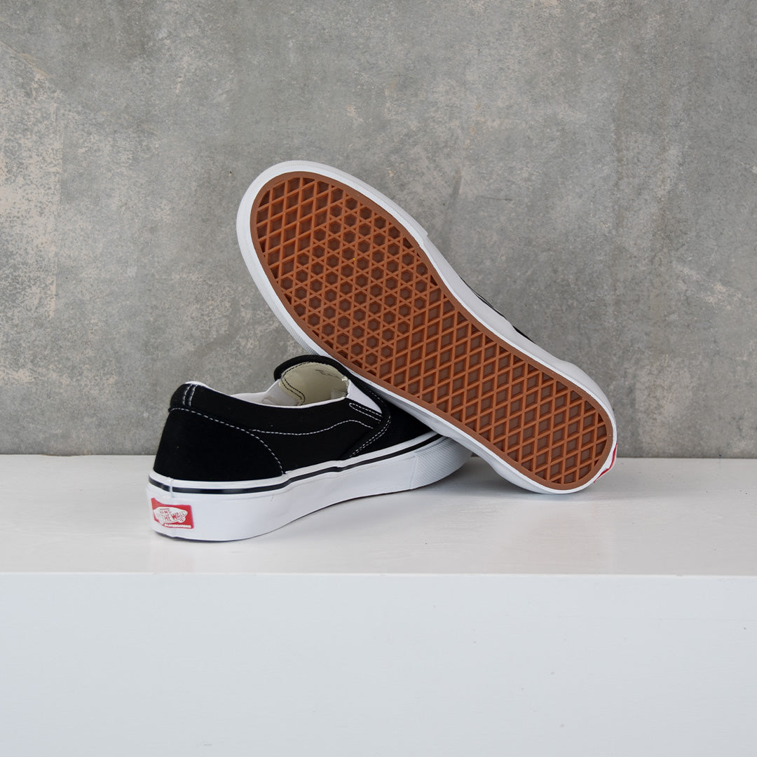 Vans Skate Slip-On (Black/White)