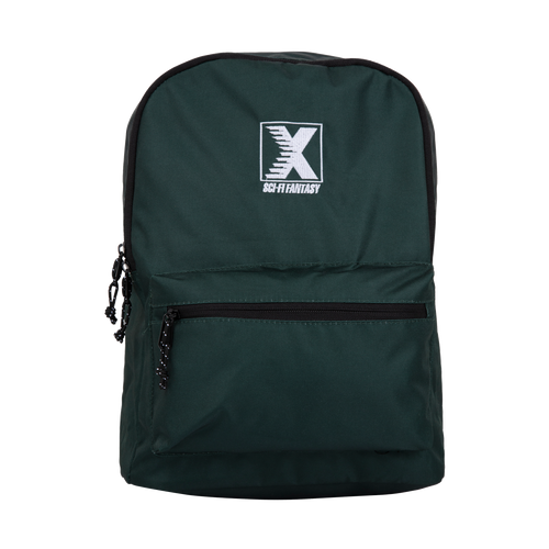 Sci-Fi Fantasy X-Logo Backpack (Green)